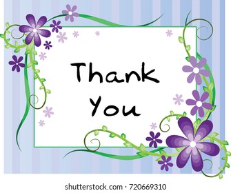 Thank you card
