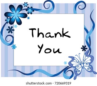 Thank you card