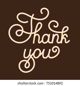 Thank you card.