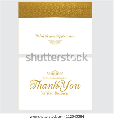 Thank You Card