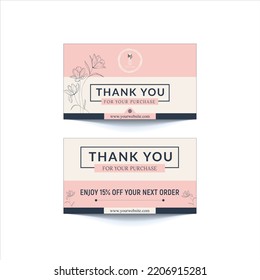 Thank you card, Amazon thank you card, Product insert, Packaging insert, Amazon product insert card, Thank you, Amazon after-sales card, 