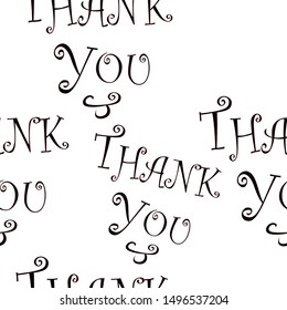 Thank You Card Beautiful Greeting Card Stock Vector (Royalty Free ...