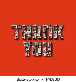 thank you card design 