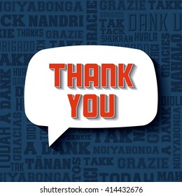 thank you card design 