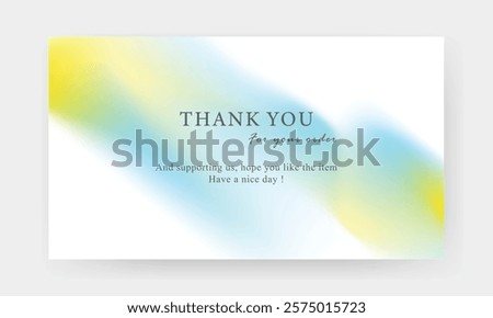 thank you card with gradient fluid design, suitable for greeting card, wallpaper, background design, wedding, invitation