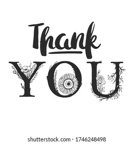 597 Thank you card sunflower Images, Stock Photos & Vectors | Shutterstock