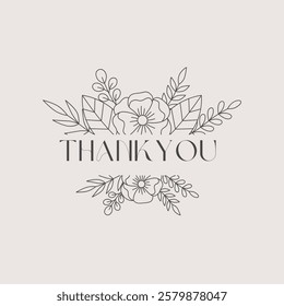 Thank You, card, icon, logo, text, background, font, typo, calligraphy, design, vector, holiday, vintage graphic, banner, poster. Greeting card calligraphy thank you.