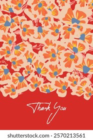 thank you card tempalte design