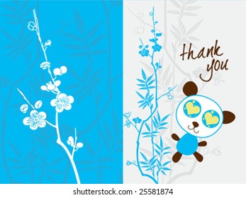 thank you card template