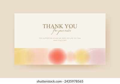 thank you card template, customer business card, aesthetic greeting template, printable custom small business card