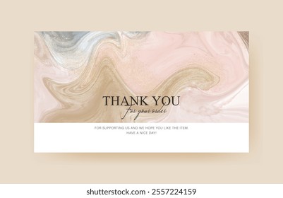 thank you card template, customer business card, aesthetic greeting template, printable custom small business card