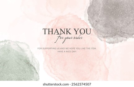 thank you card template, customer business card, aesthetic greeting template, printable custom small business card