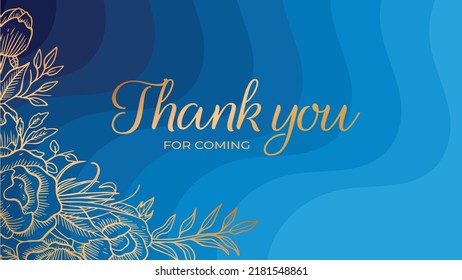 Thank You Card Template, Wedding invitation, thank you card