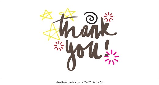 Thank you card vector, elegant design, printable, perfect for weddings and gifts
