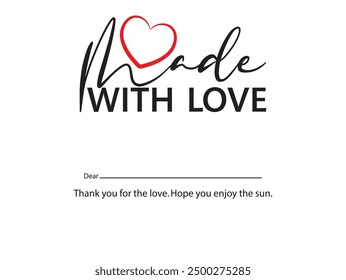 Thank You Cards, Small Business Thank You For Your Order card design template illustration vector