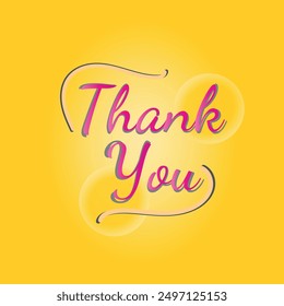 Thank You Colorfull, font, graphic, colorful, handwriting, typography, lifestyle, design, color, happy, flat, thank you, text, card, calligraphy, thank, message, banner, vector, lettering, greeting