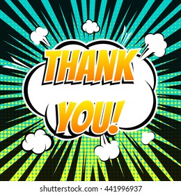 299 Comic Book Thank You Images, Stock Photos & Vectors | Shutterstock