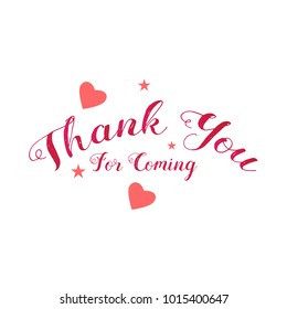 Thank You Coming High Res Stock Images Shutterstock