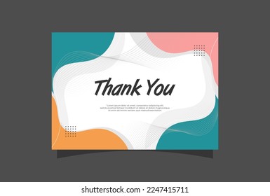 Thank you for coming to our wedding card template