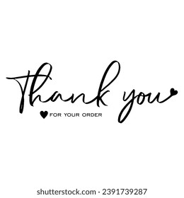 Thank you Compliment card with white background and text spice. illustration vector.