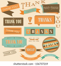 Thank You Design Elements - Illustration 