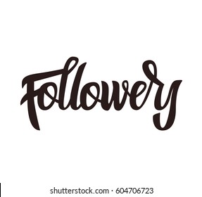 Thank you design template for social network and follower. Web user celebrates a large number of subscribers or followers.