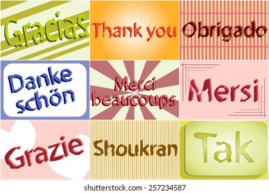 Thank you in different languages