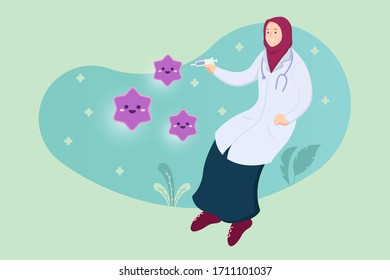 Thank You Doctor for Saving Life Illustration