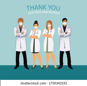 Gracias Médicos Y Enfermeras