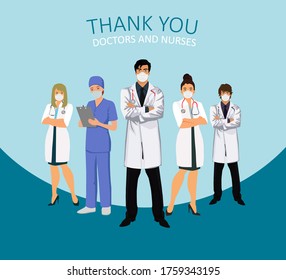Thank You Doctors And Nurses