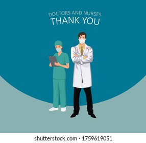 Thank You Doctors And Nurses