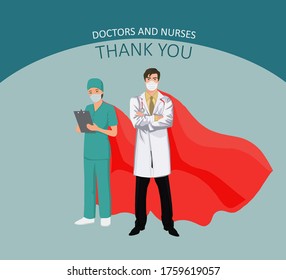 Thank You Doctors And Nurses