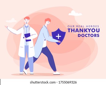 Thank you doctors who fought for us in this crisis to stop coronavirus (Covid-19).