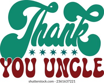 thank you family retro svg design and eps file