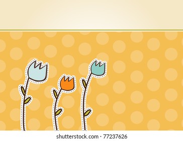 thank you flowers card
