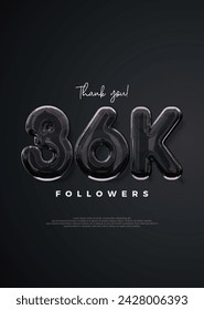 Thank you followers 36k, elegant design with strong black color.