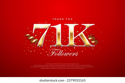 Thank you followers 71k, thank you for followers.