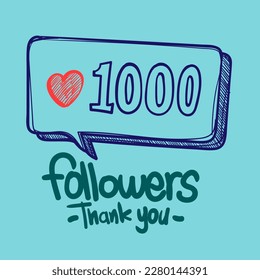Thank You For Followers Banner cellebration