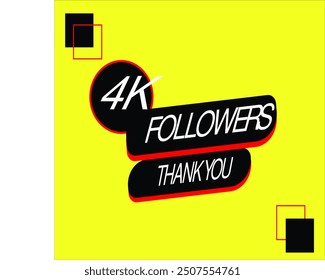 Thank you  followers banner design sample background 