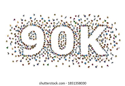 Thank you followers peoples, 90k online social group, happy banner celebrate, Vector illustration