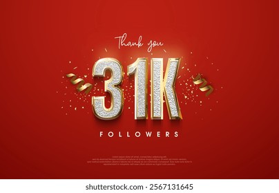 Thank you to followers, reaching 31k followers.