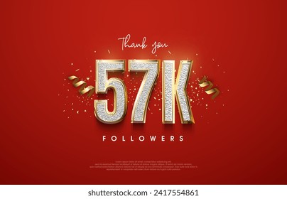 Thank you to followers, reaching 57k followers.