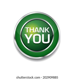 Thank You Glossy Shiny Circular Vector Stock Vector (Royalty Free ...