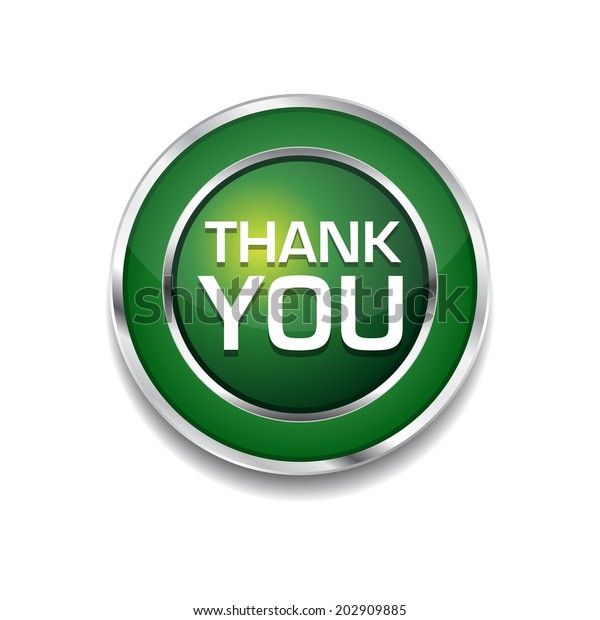 Thank You Glossy Shiny Circular Vector Stock Vector (Royalty Free ...