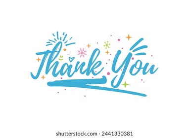 Thank You gratitude banner Background, Thank You wish card banner vector