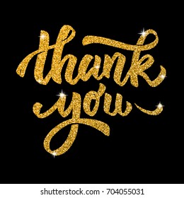 Glitter Thank You Images, Stock Photos & Vectors | Shutterstock