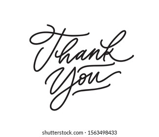 6,034 Thank you card modern black Images, Stock Photos & Vectors ...