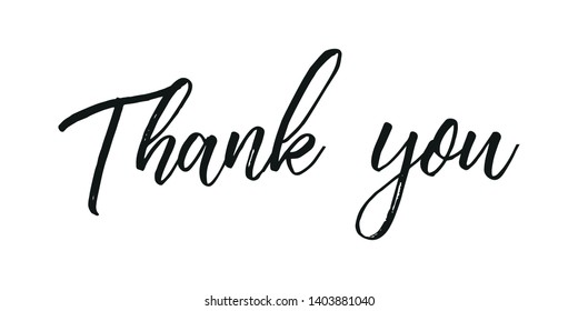 10,991 Black and white thank you card Images, Stock Photos & Vectors ...