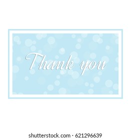 Thank You handwritten inscription. Hand drawn lettering. Thank You calligraphy. Thank you card. Vector illustration.