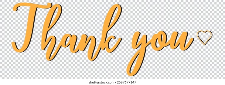 Thank you handwritten isolated on white background. handwritten thank you note vector . 1176